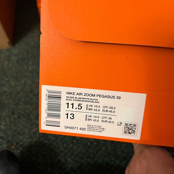 Nike Air Zoom Pegasus 39 Racer Blue - Picture 7 of 7